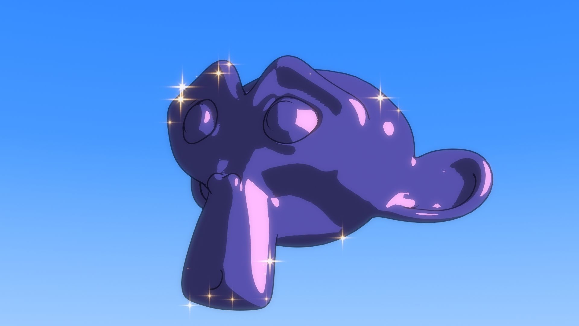 For Anime in Blender - Star Sparkle - Modern Free 3D model_8