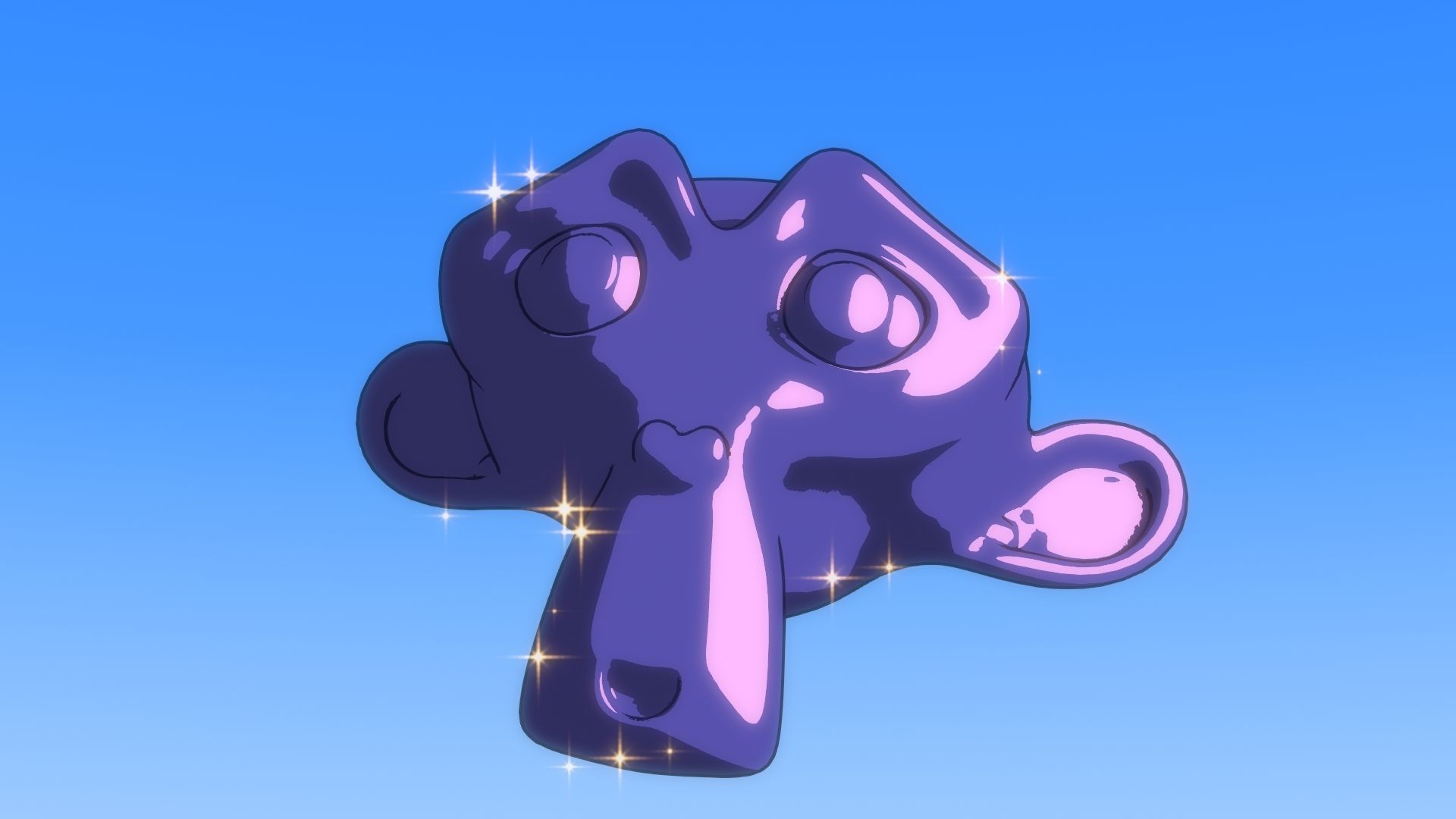 For Anime in Blender - Star Sparkle - Modern Free 3D model_27