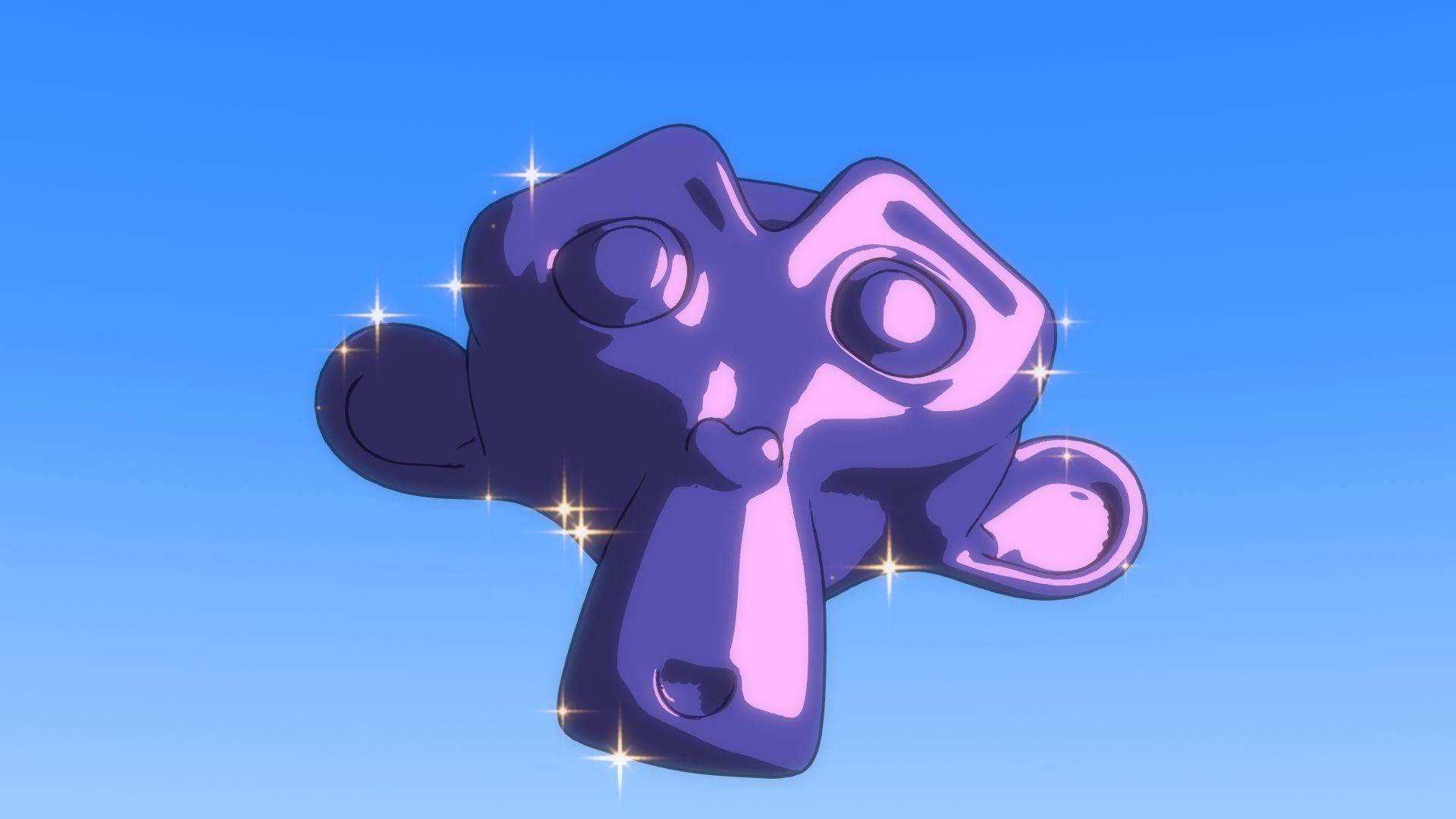 For Anime in Blender - Star Sparkle - Modern Free 3D model_42