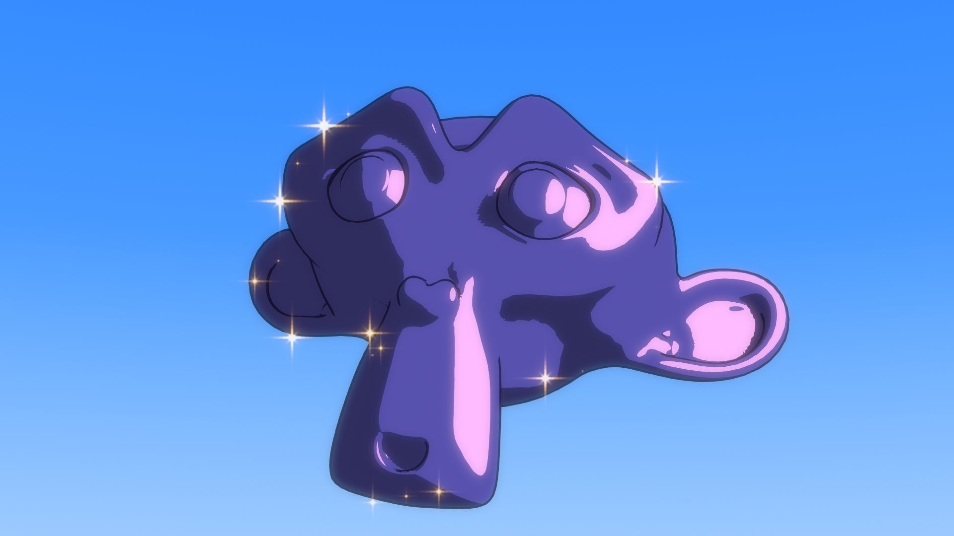 For Anime in Blender - Star Sparkle - Modern Free 3D model_23