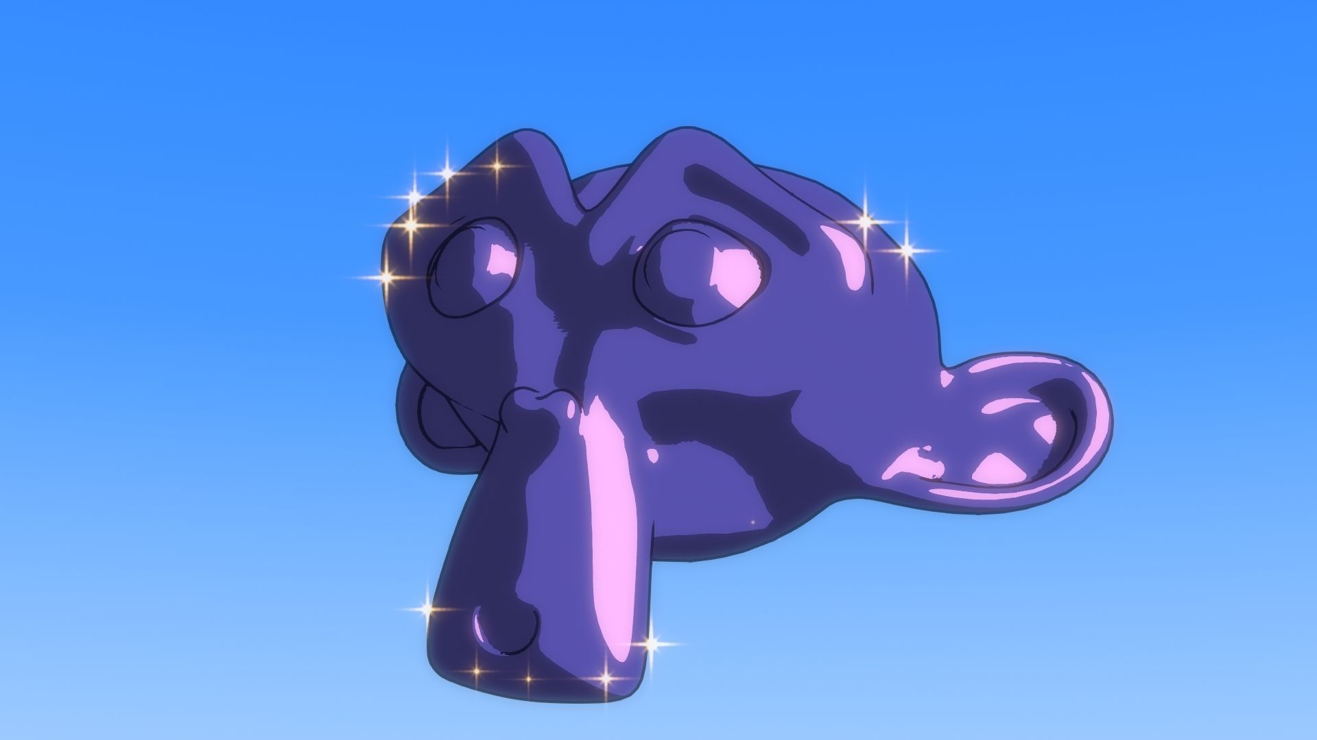 For Anime in Blender - Star Sparkle - Modern Free 3D model_14