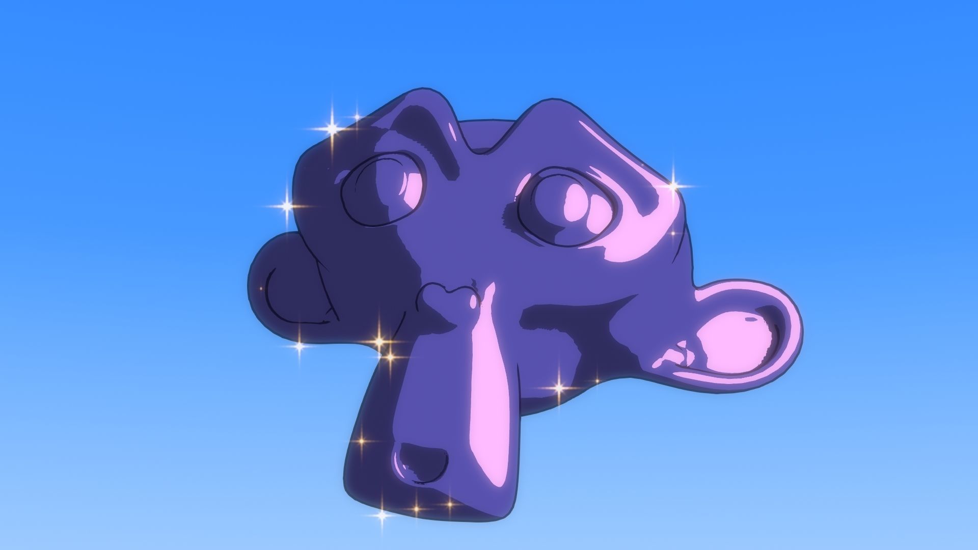 For Anime in Blender - Star Sparkle - Modern Free 3D model_25