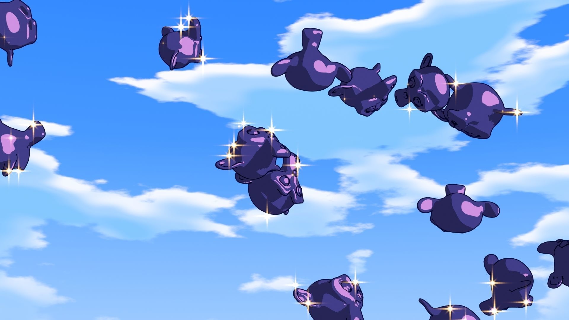 For Anime in Blender - Star Sparkle - Modern Free 3D model_45