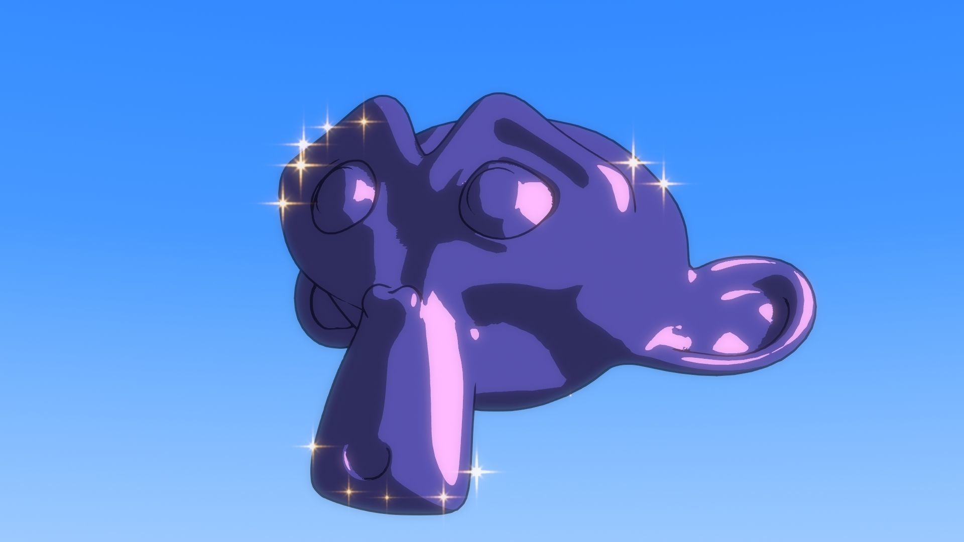 For Anime in Blender - Star Sparkle - Modern Free 3D model_13