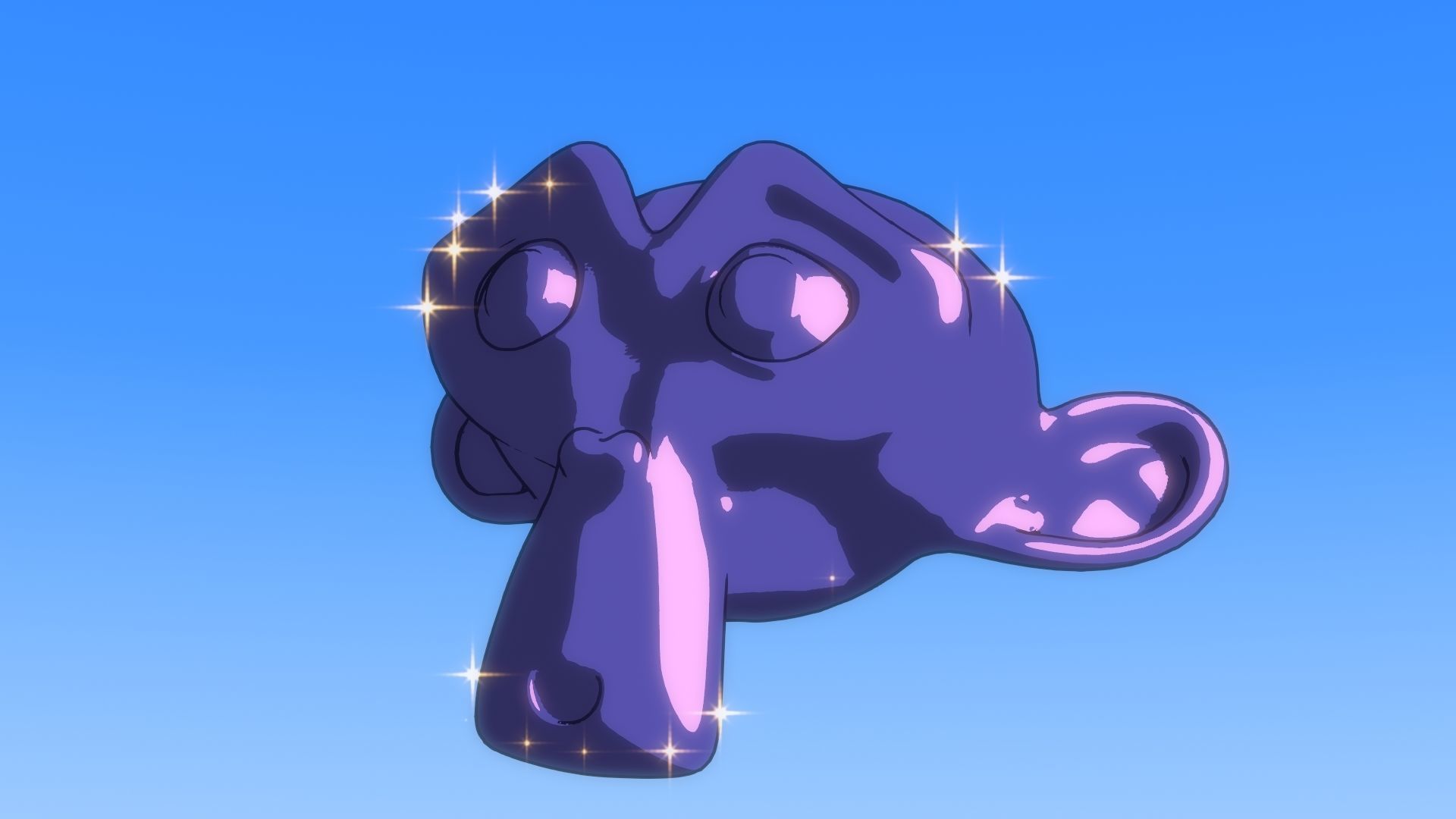 For Anime in Blender - Star Sparkle - Modern Free 3D model_15