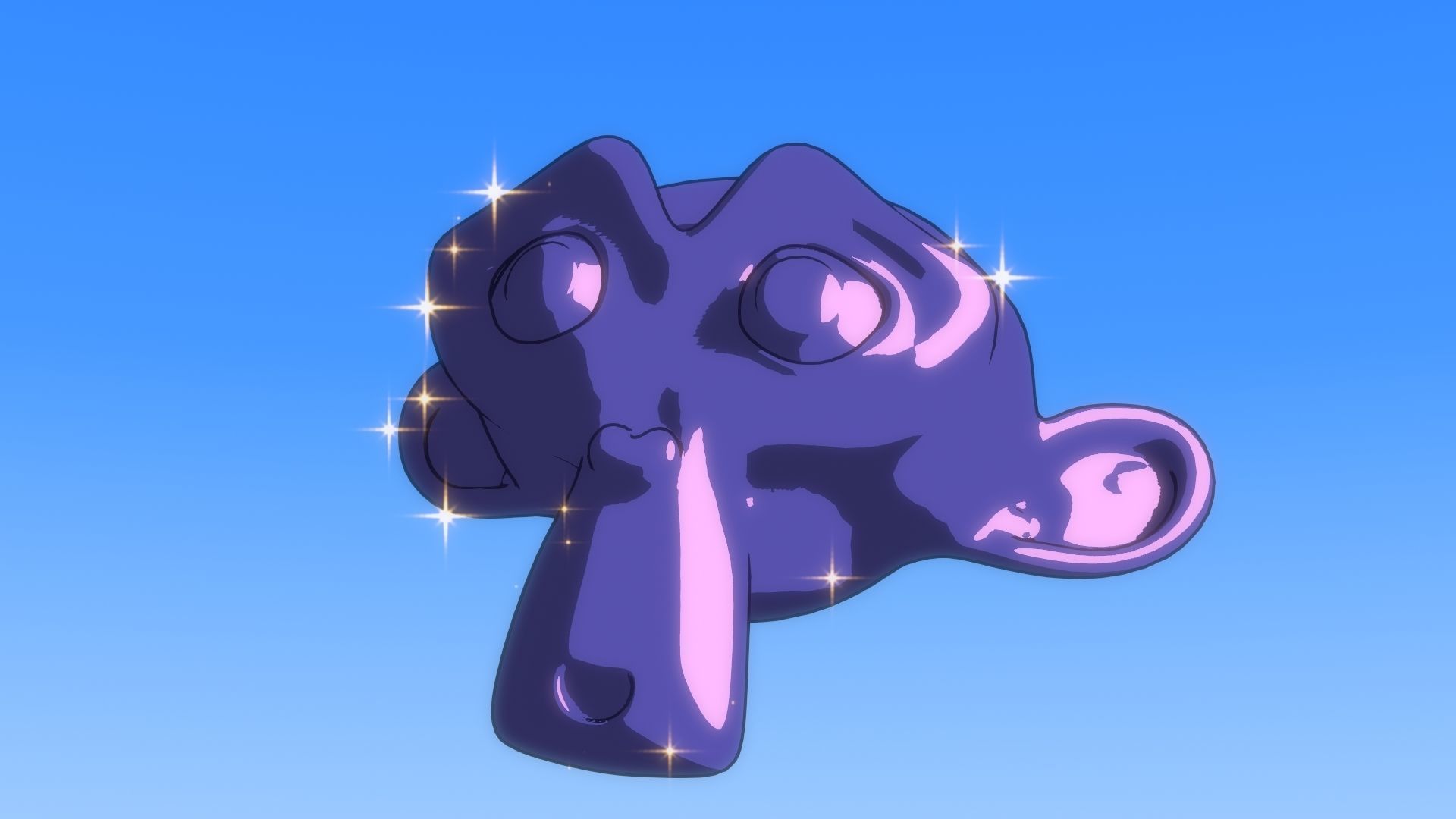 For Anime in Blender - Star Sparkle - Modern Free 3D model_20