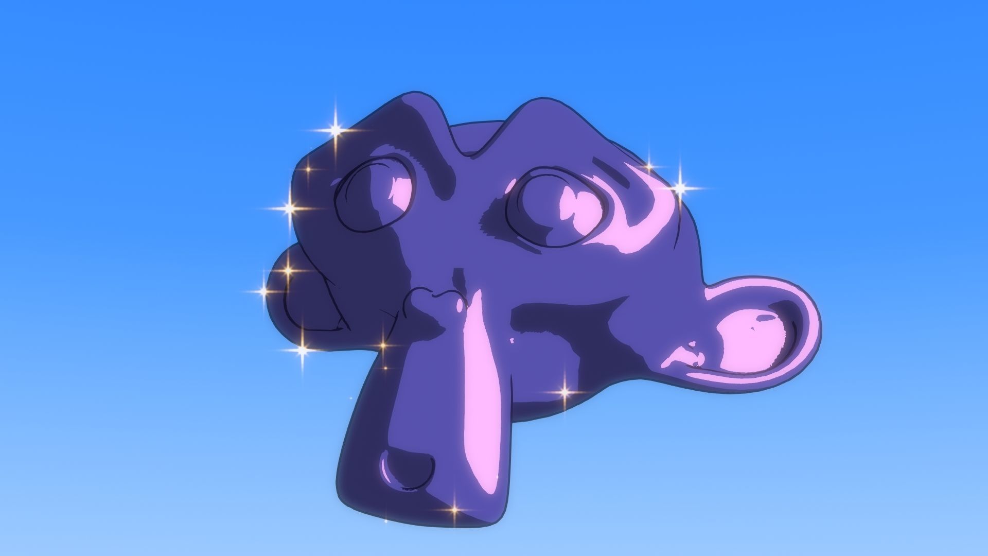 For Anime in Blender - Star Sparkle - Modern Free 3D model_21