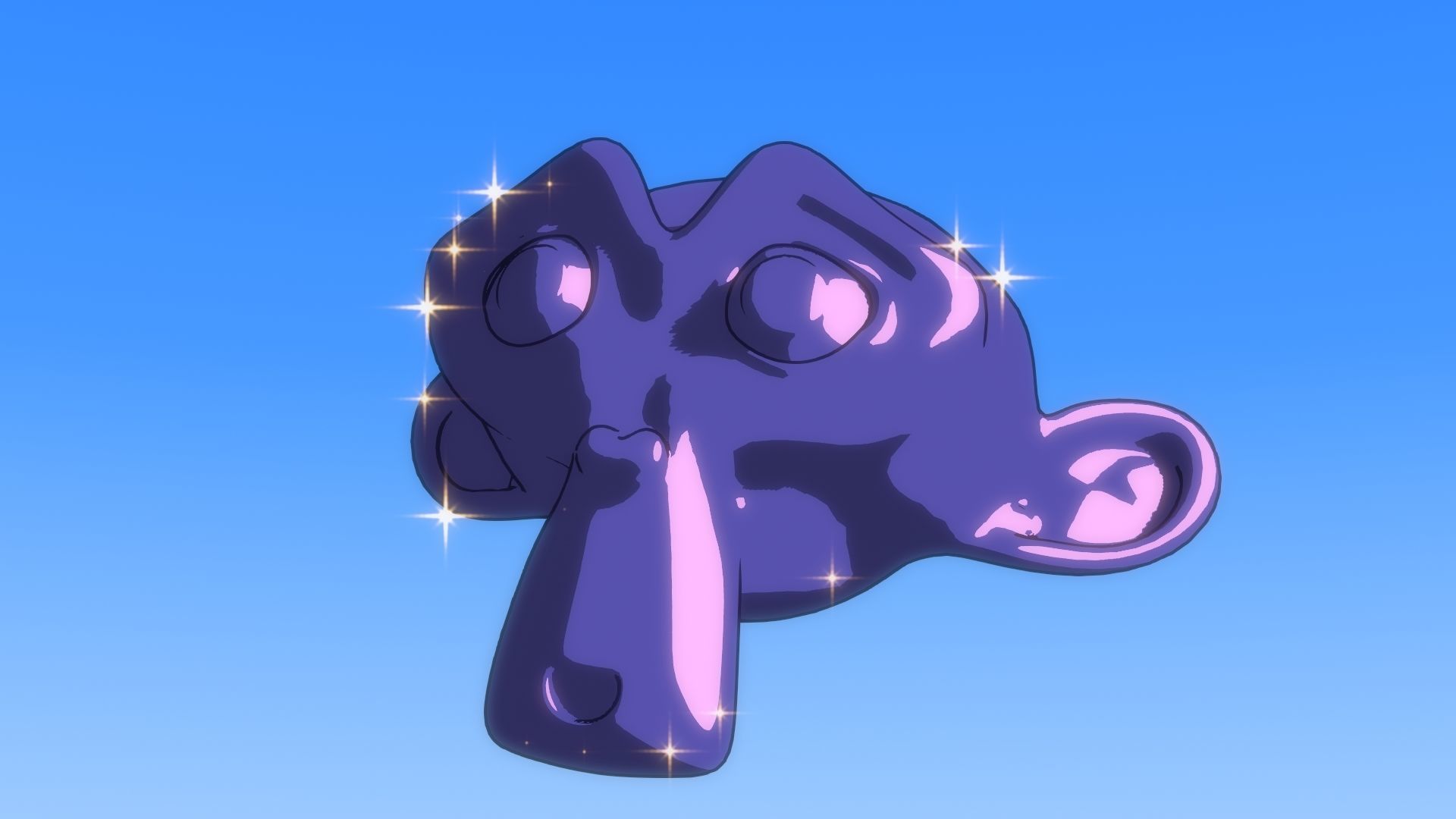 For Anime in Blender - Star Sparkle - Modern Free 3D model_18