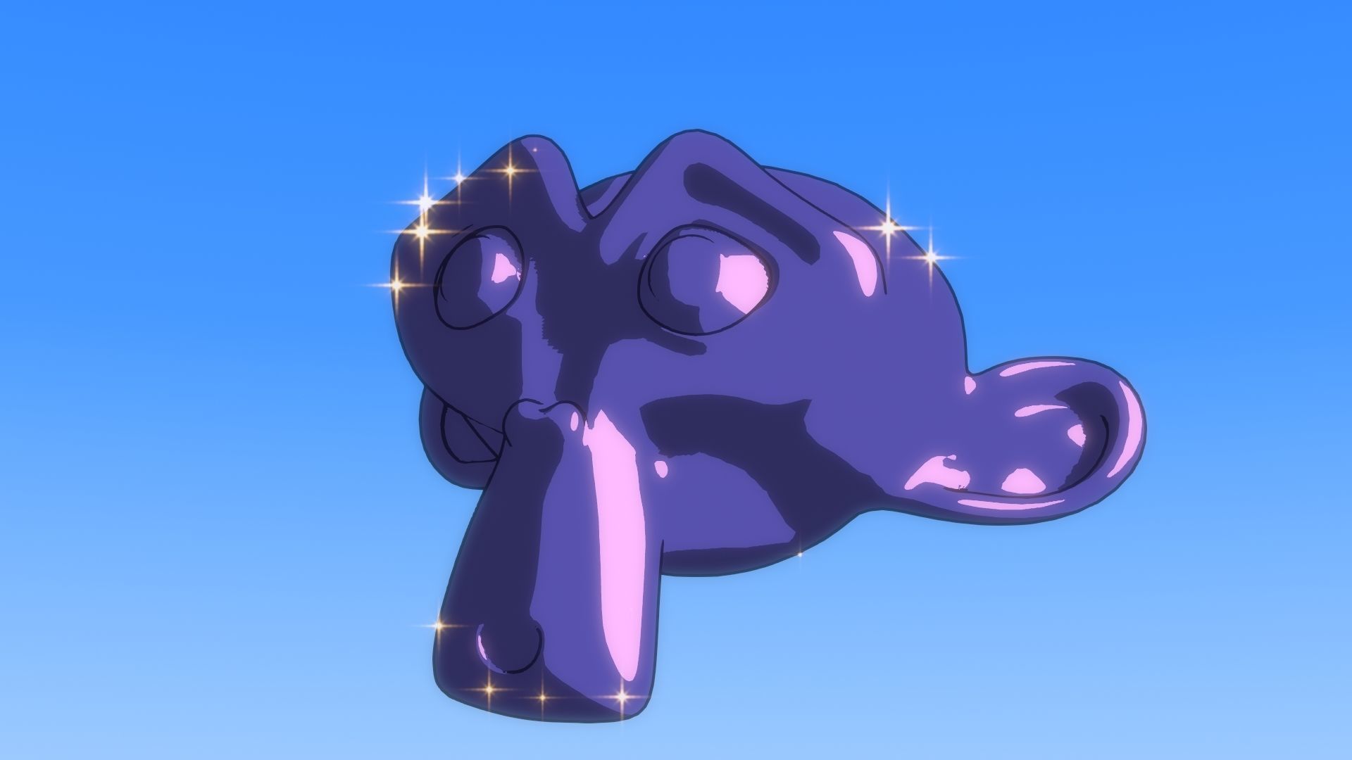 For Anime in Blender - Star Sparkle - Modern Free 3D model_12