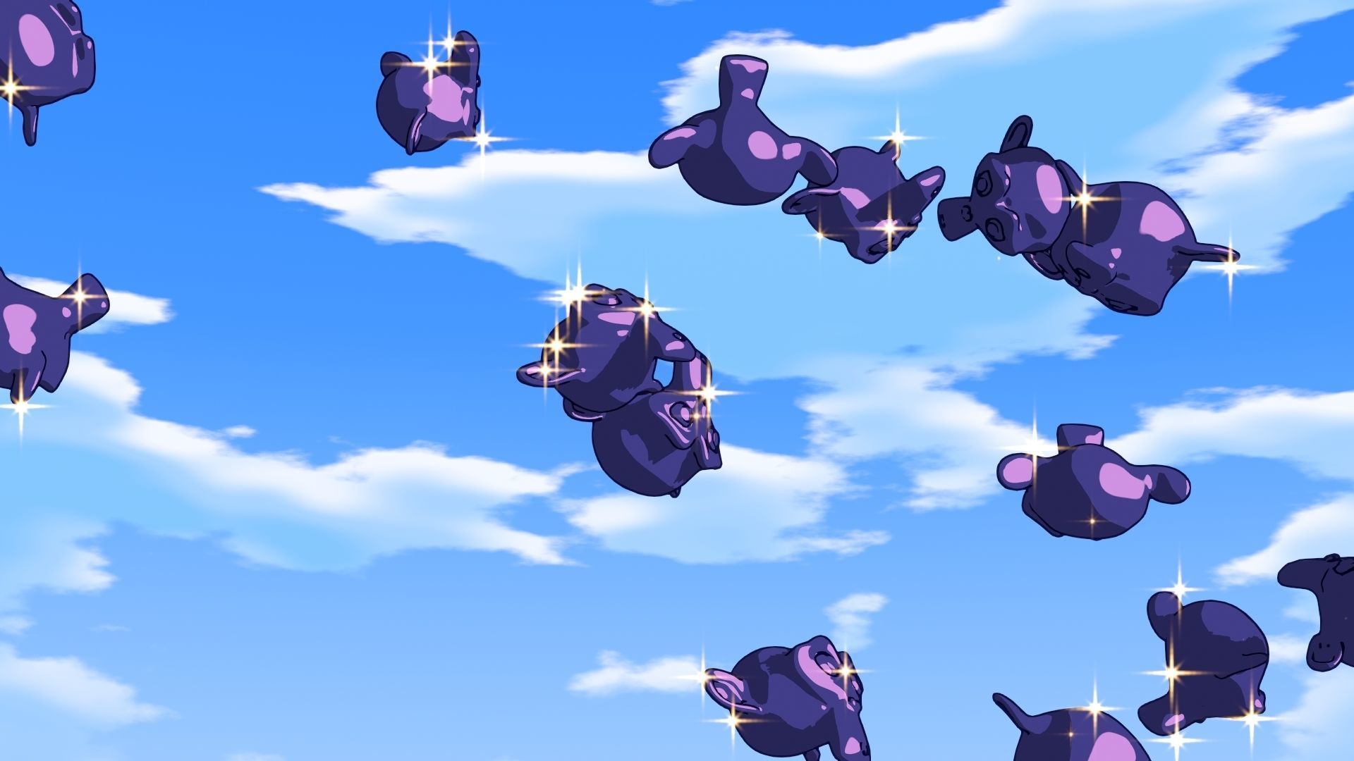 For Anime in Blender - Star Sparkle - Modern Free 3D model_40