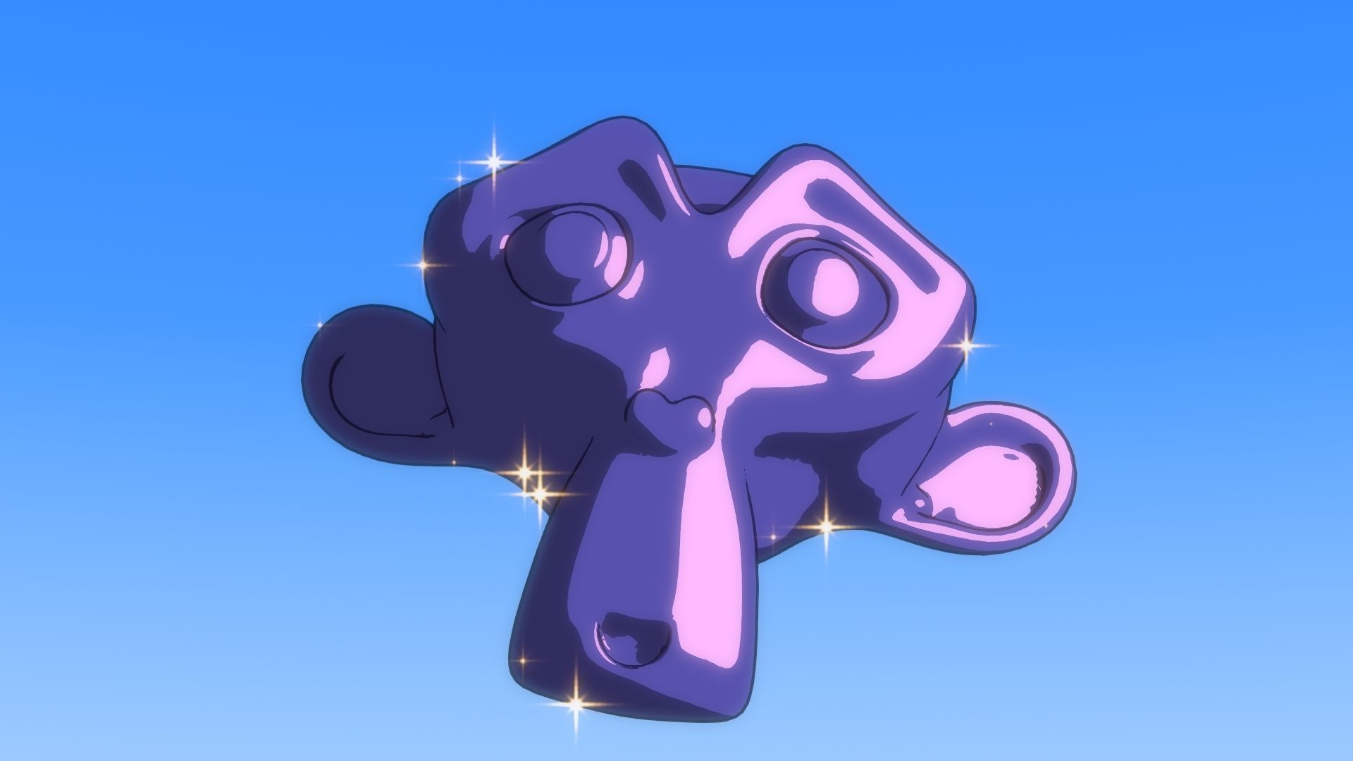 For Anime in Blender - Star Sparkle - Modern Free 3D model_34