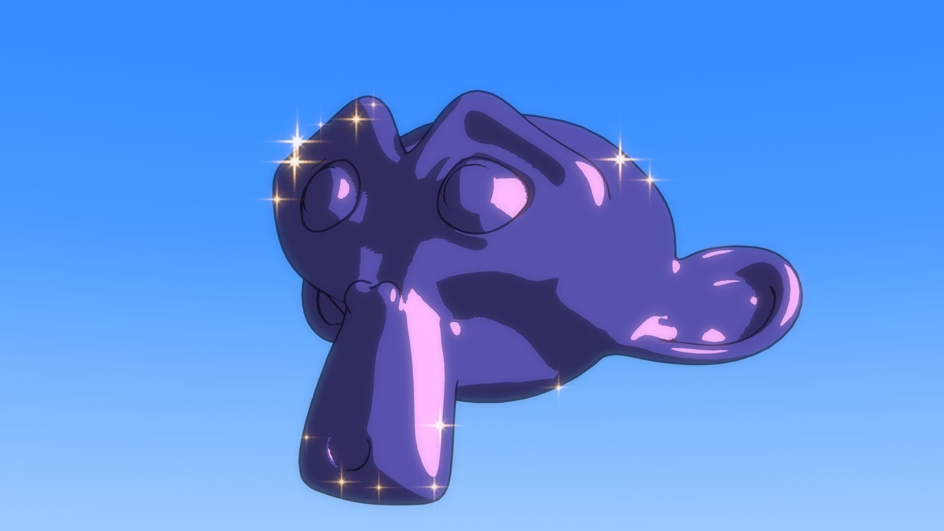 For Anime in Blender - Star Sparkle - Modern Free 3D model_10
