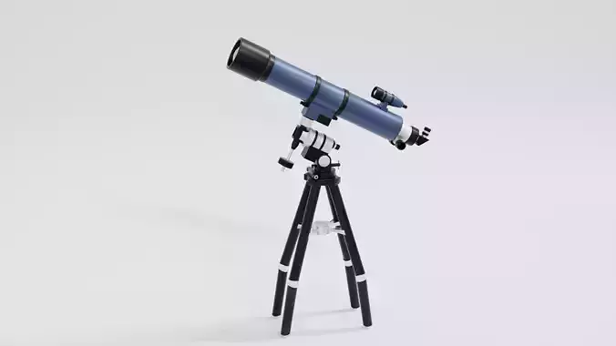 telescope on tripod