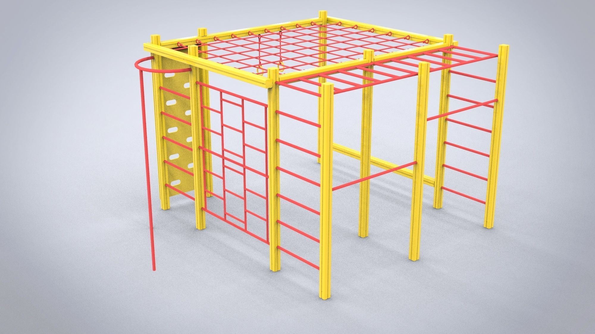 Playground for kids 3D model_3