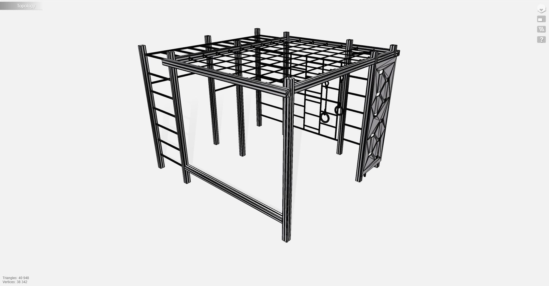 Playground for kids 3D model_11