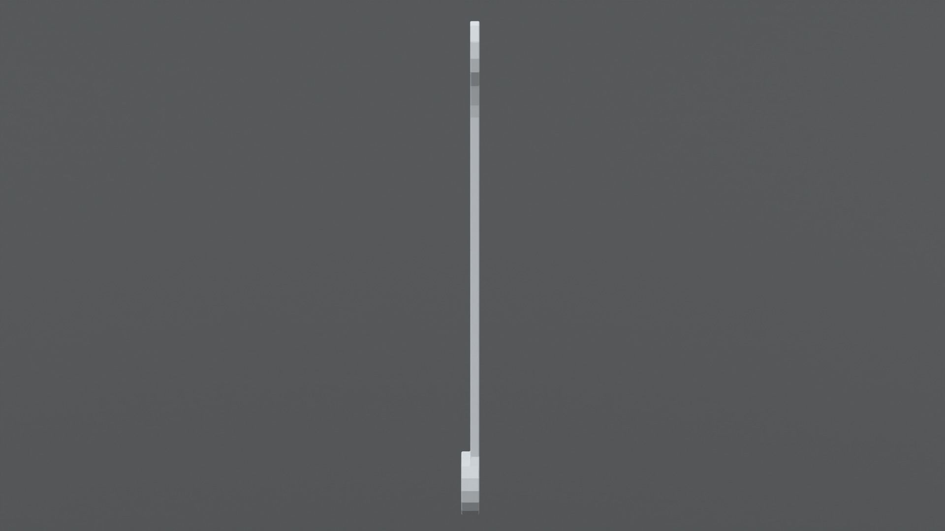 Low Poly Cartoon Wrench Low-poly 3D model_3