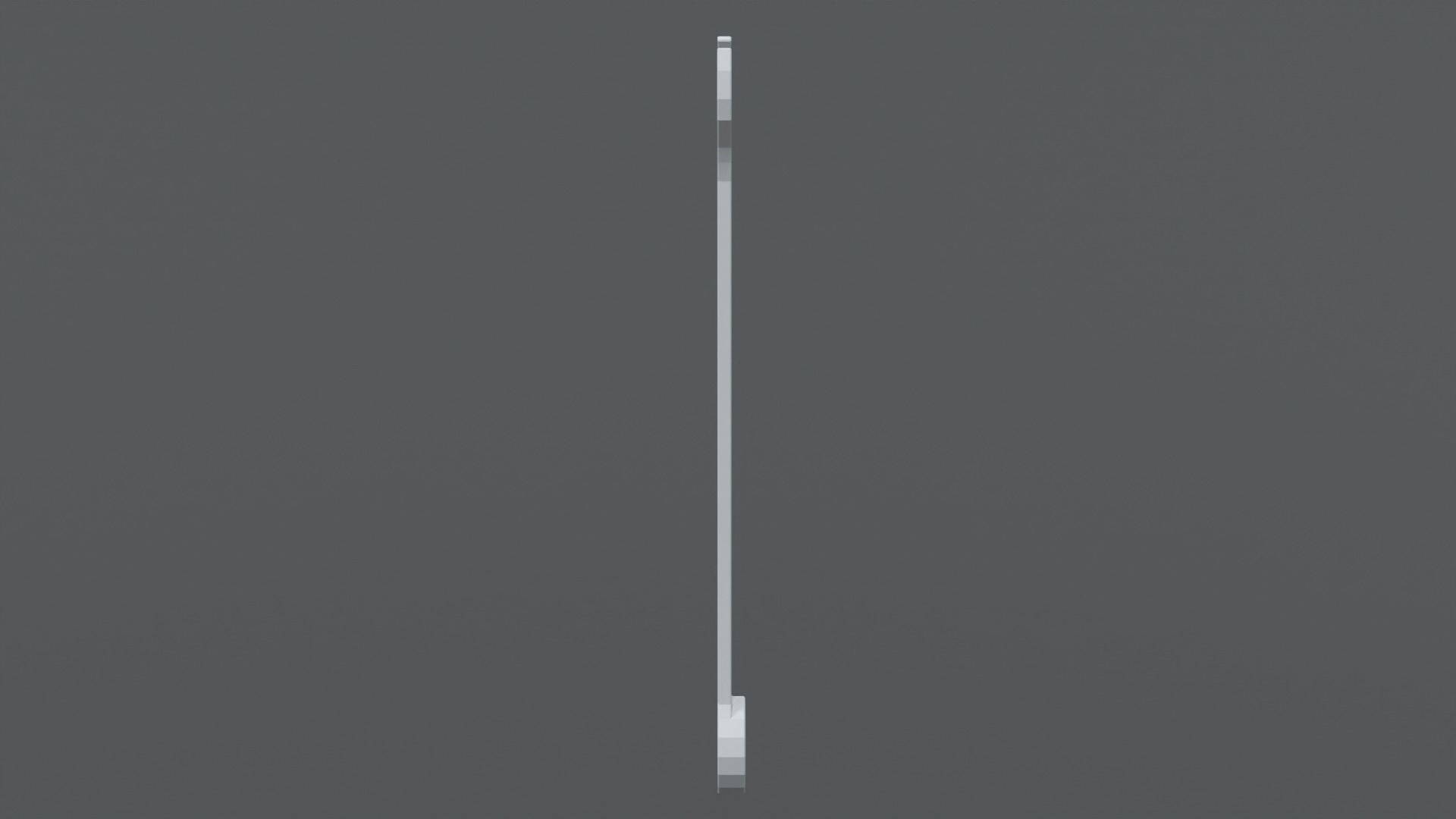 Low Poly Cartoon Wrench Low-poly 3D model_7