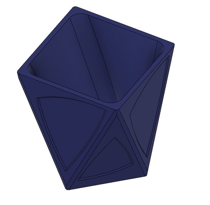 Pen holder 08 3D print model_5