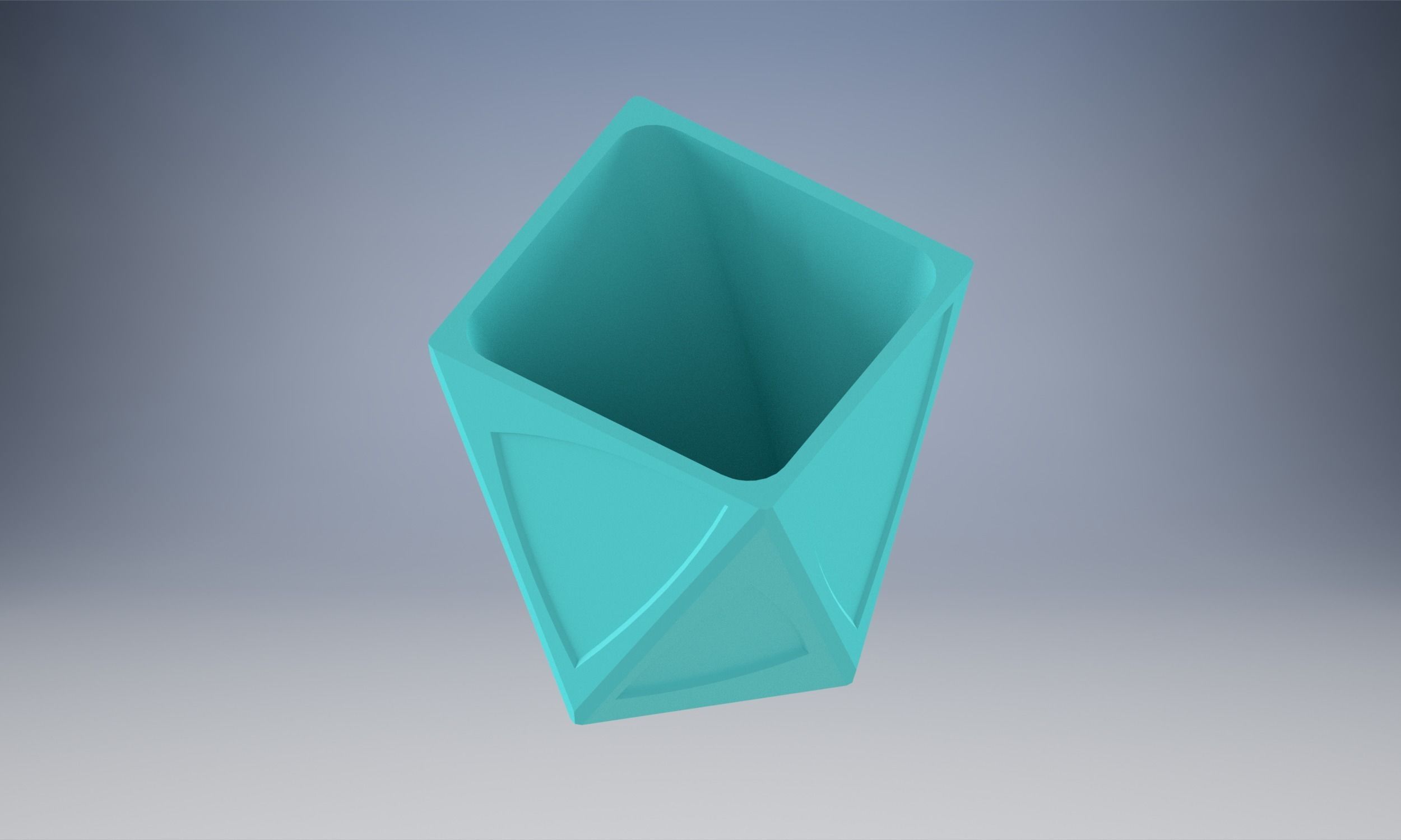 Pen holder 08 3D print model_2