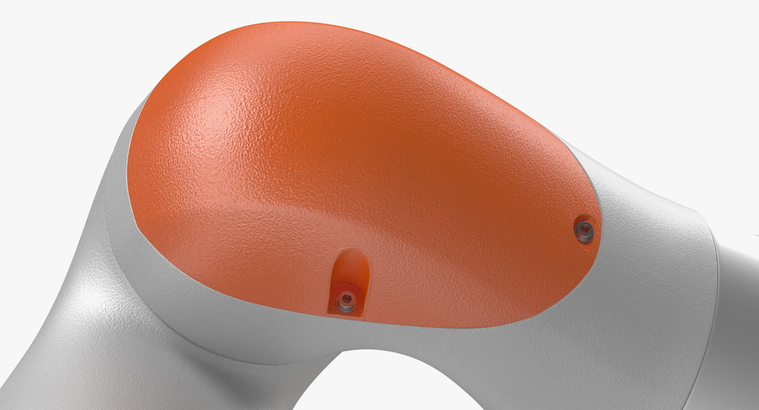 Generic Robot Hand with Two Finger Gripper Rigged 3D model_20