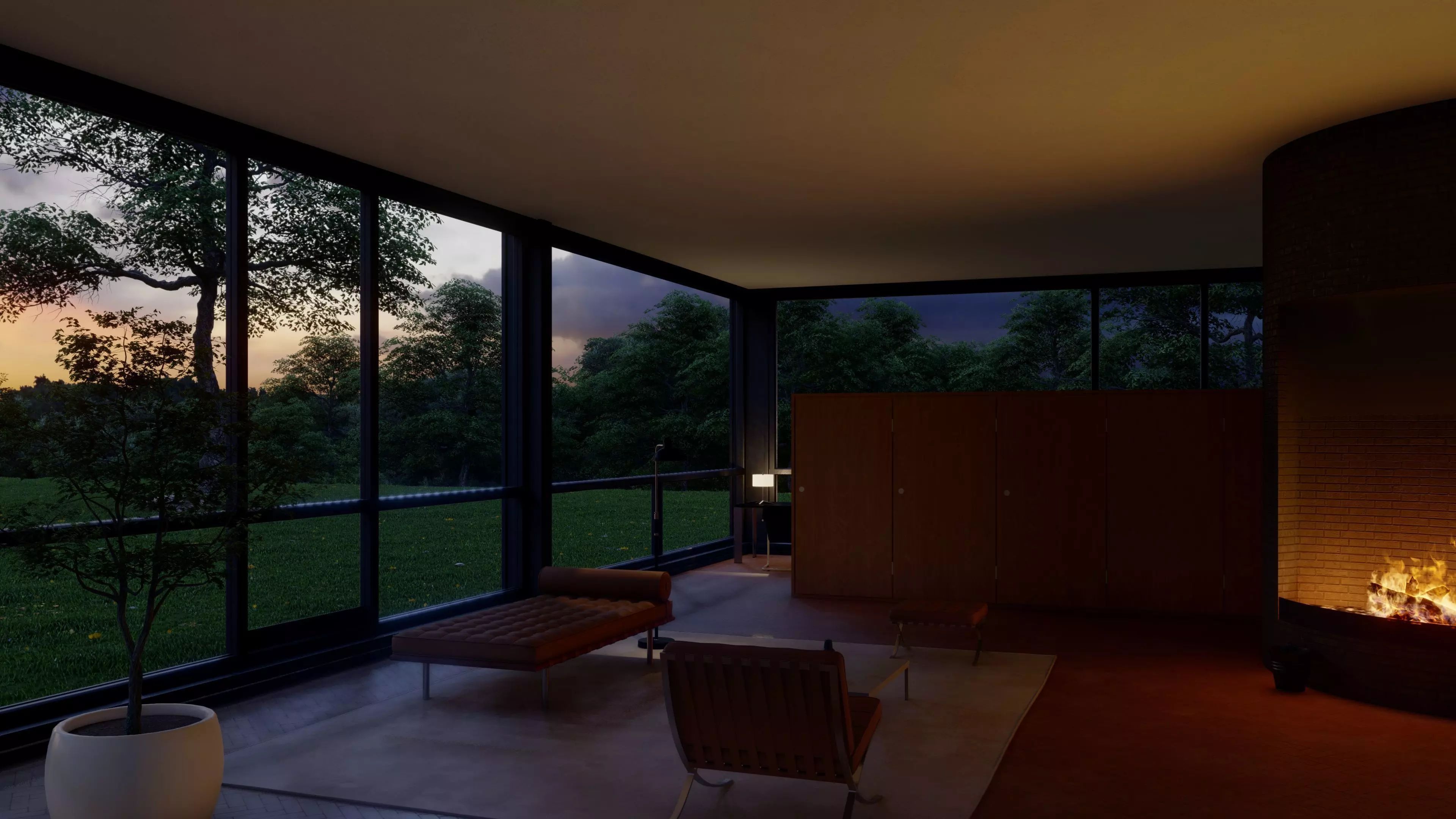 interior design Free 3D model_0