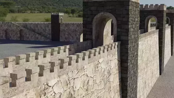 Fortified walls