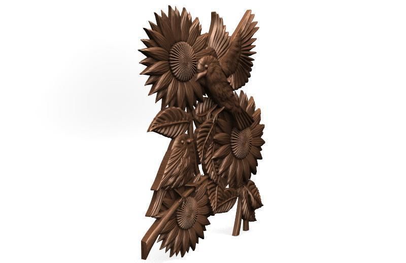 Birds CNC 3 3D print model_2