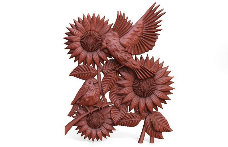 Birds CNC 3 3D print model_1