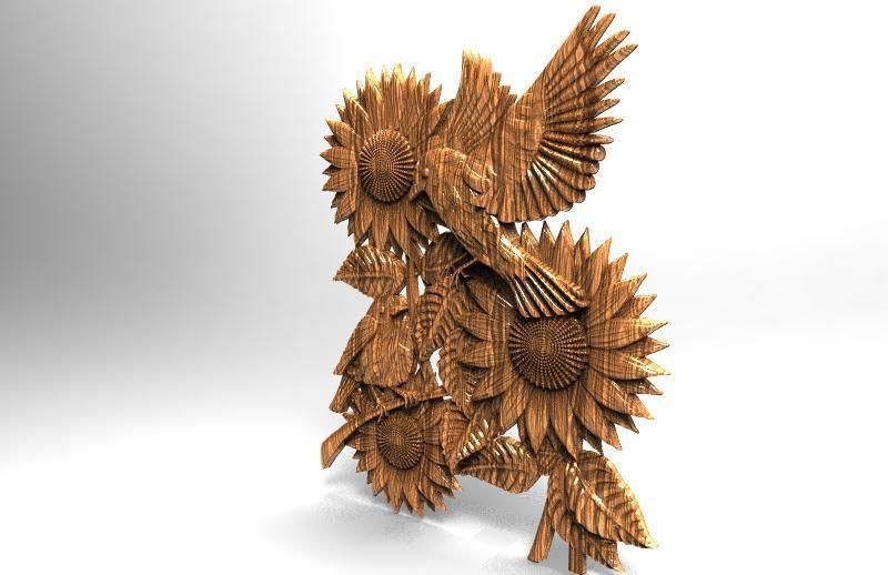 Birds CNC 3 3D print model_8