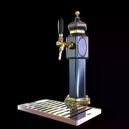 Bar Beer Tap 3D model