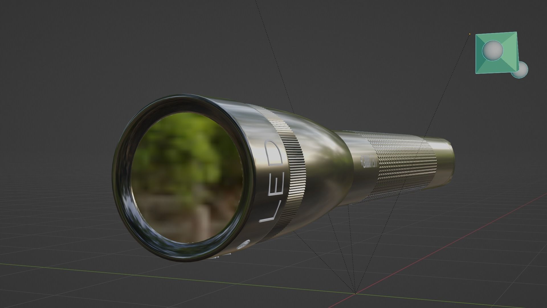 MagLite LED  3D model_5