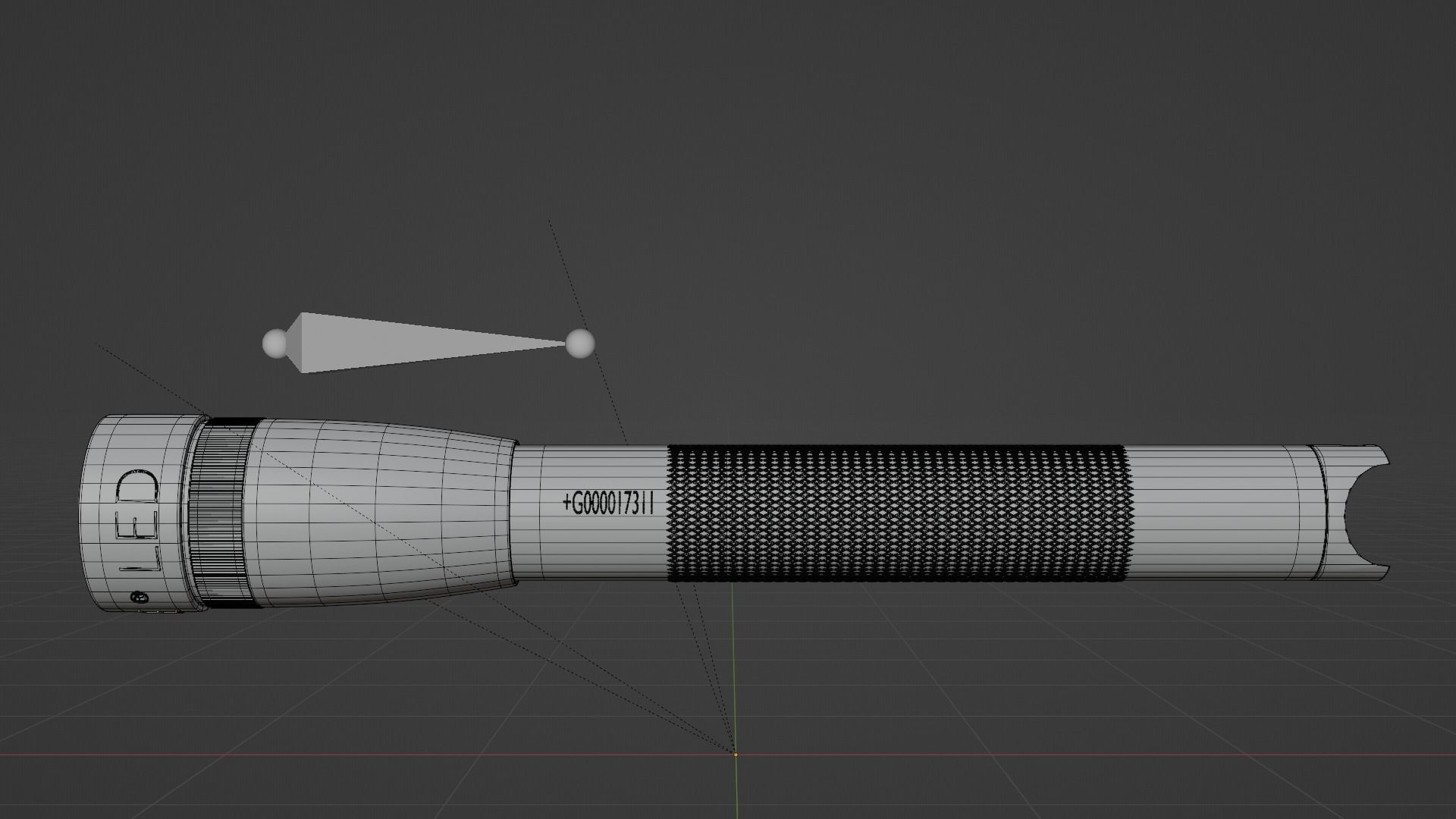 MagLite LED  3D model_6