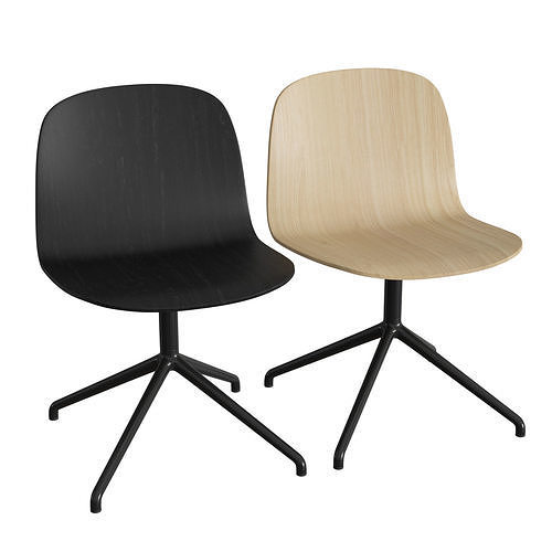 Visu Wide Chair Swivel 3D model