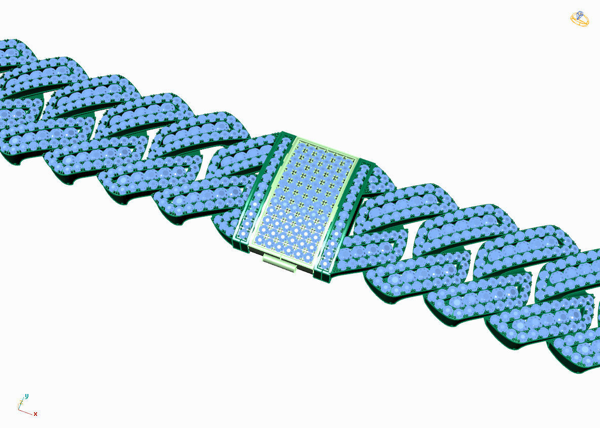 BANGLES CUBAN 3D print model_1