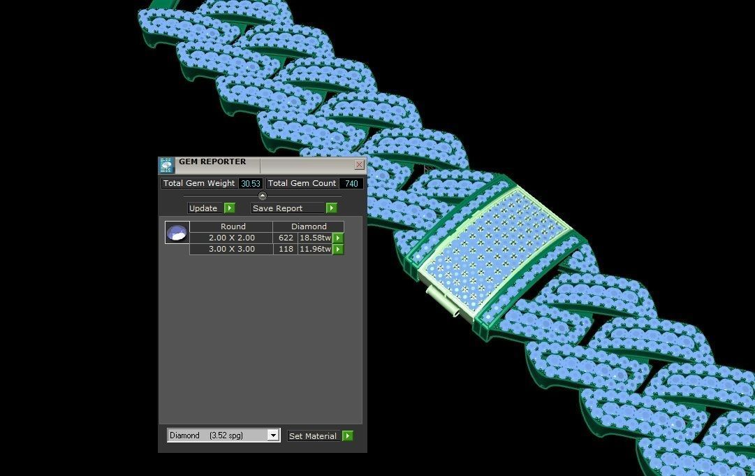 BANGLES CUBAN 3D print model_4