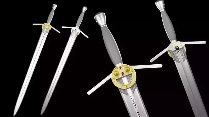 Geralt Steel Sword - Netflix Version