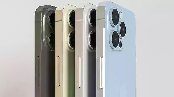 Iphone 13 Pro Max - 3D Model with 4 different Colors