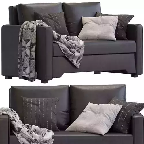 Bekkseda Leather Sofa By Ikea