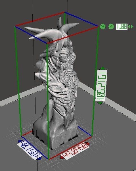 Biomechanic Chess set reloaded 3D print model_25