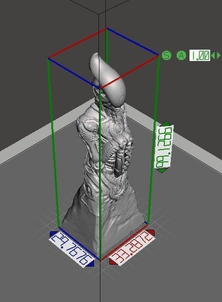 Biomechanic Chess set reloaded 3D print model_28
