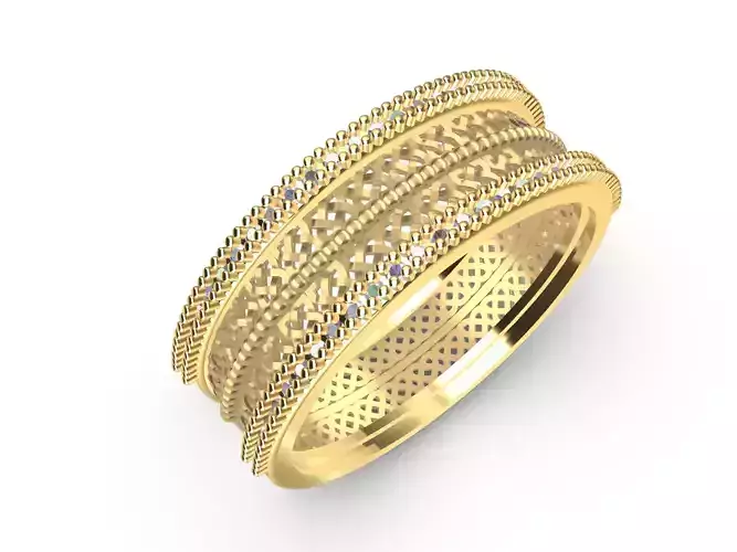 knot ring jaali model stl file verified  3D print model