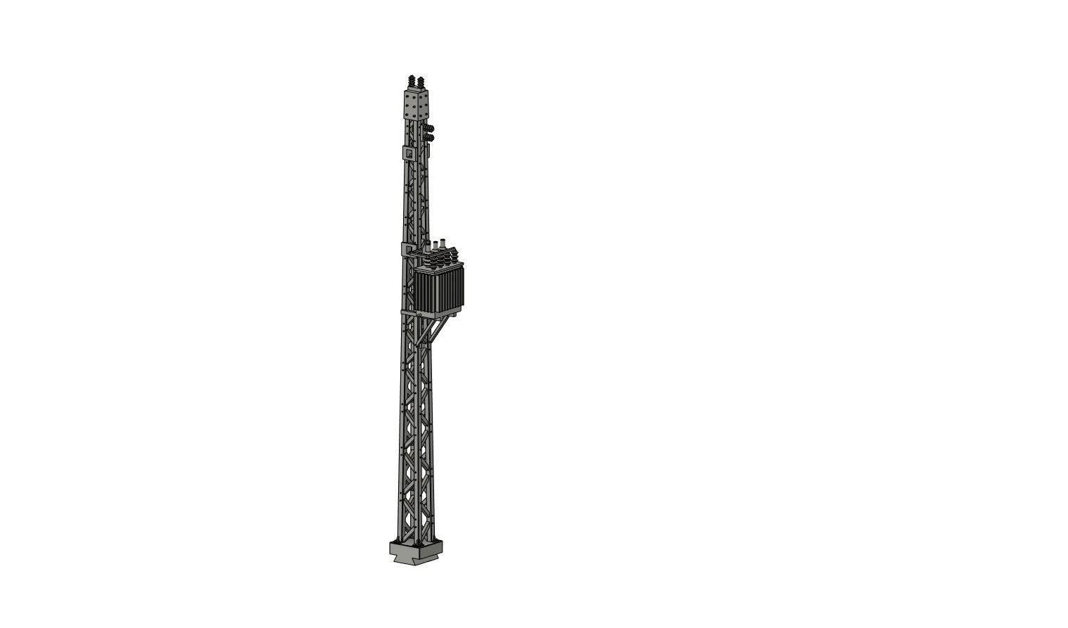 CAT-0003 Catenary Germany H0-scale 3D print model_9
