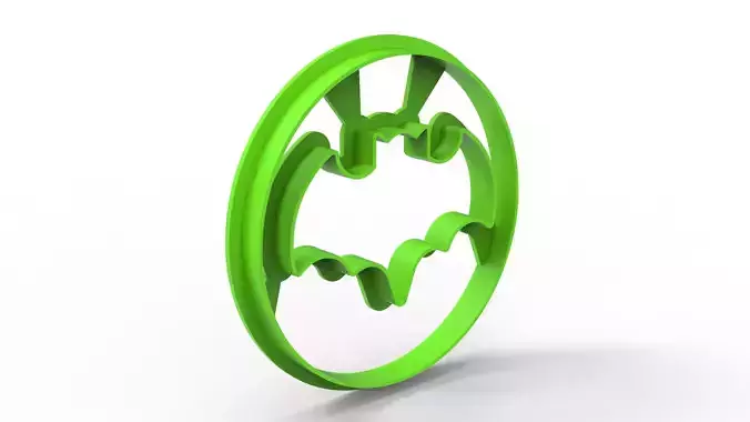 cookie cutter 3d print model batman 3D print model