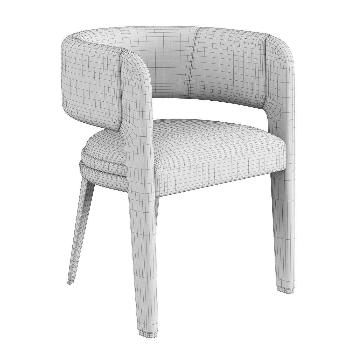 Eclipse chair 3D model_6