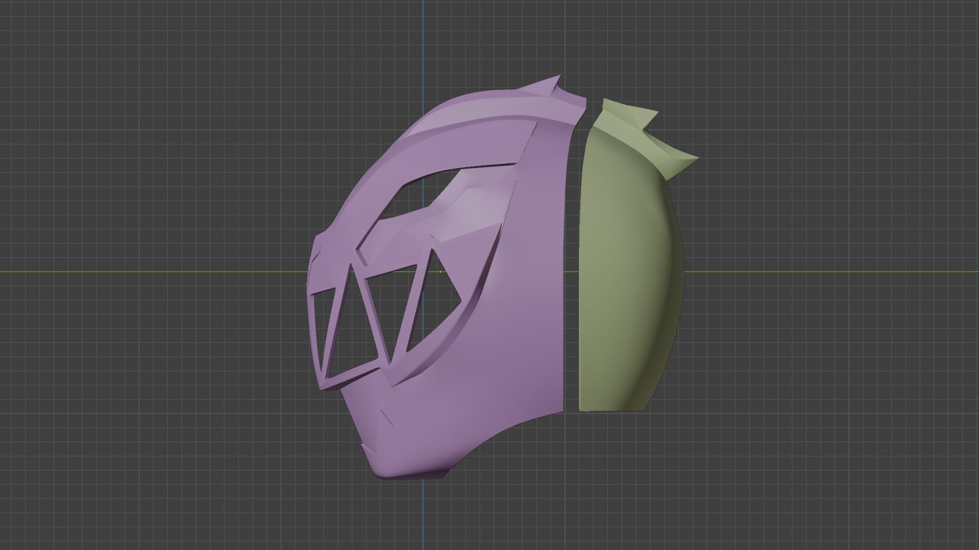 Power Rangers Inspired Dino Fury Red Ranger Helmet 3D print model_4