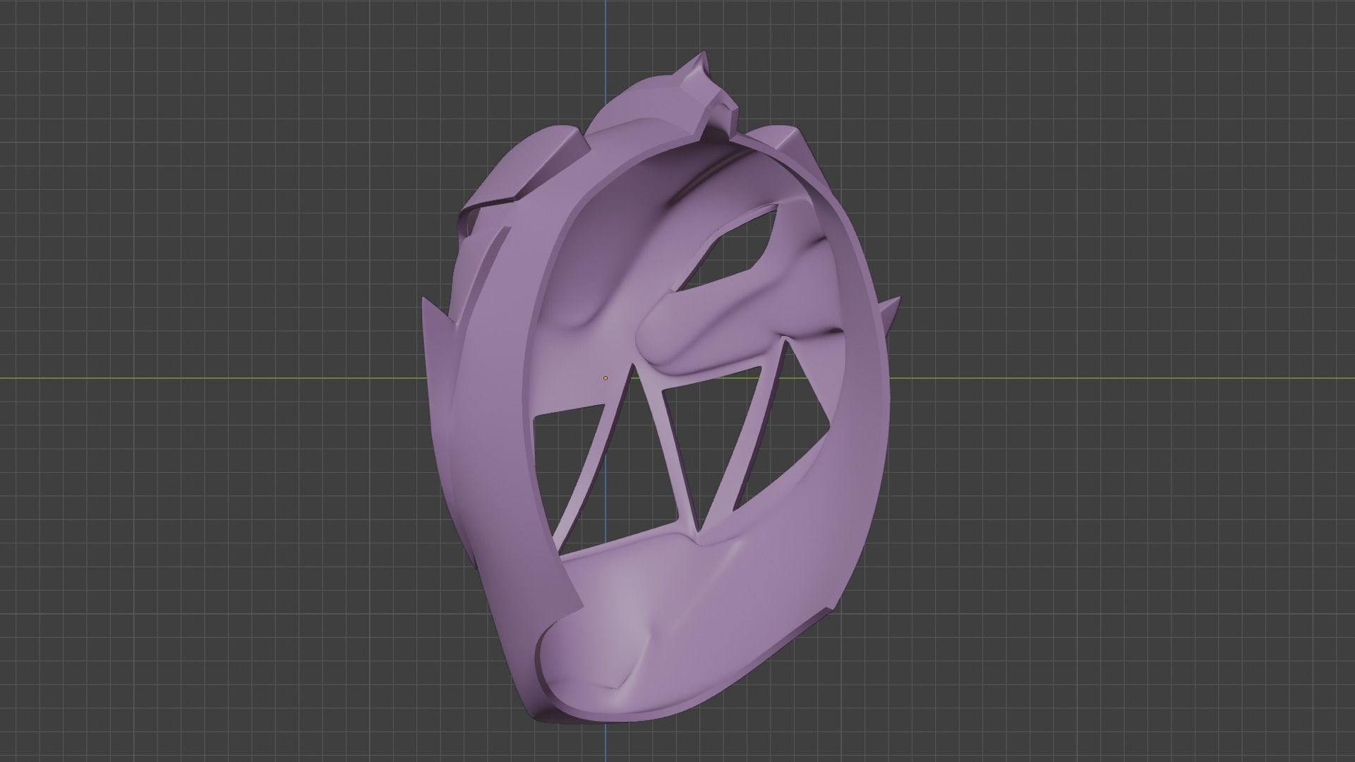 Power Rangers Inspired Dino Fury Red Ranger Helmet 3D print model_5