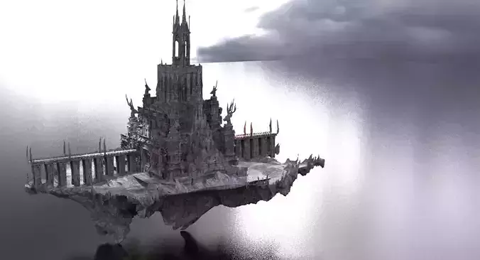 Dark lord floating city 1
