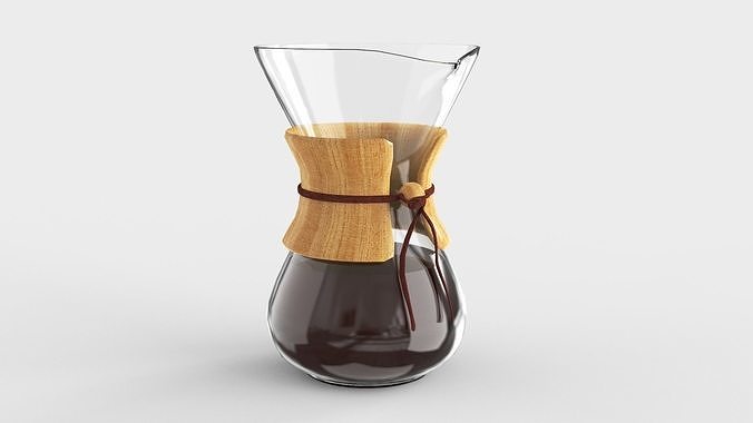 Pour Over Coffee Maker 3D model