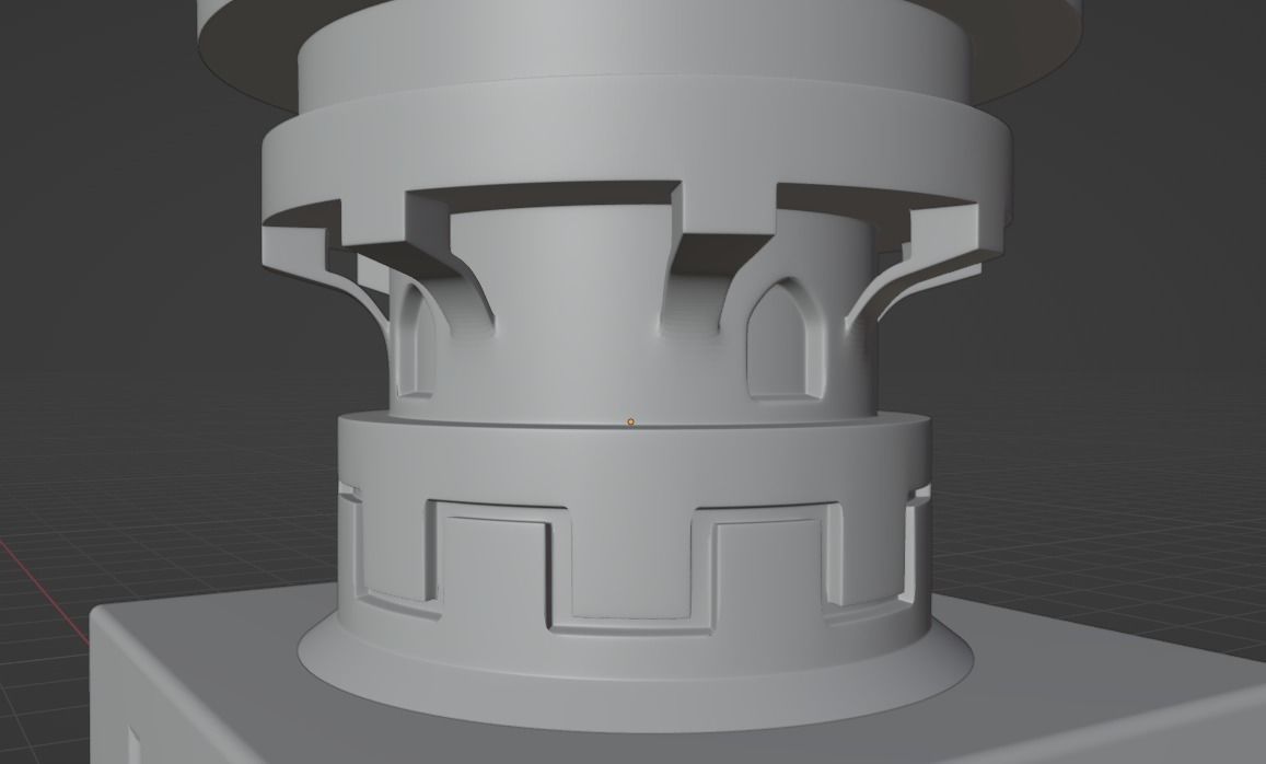 Gnosis of Zhongli Genshin Impact -- Geo Gnosis -- 3D Print Ready 3D print model_10