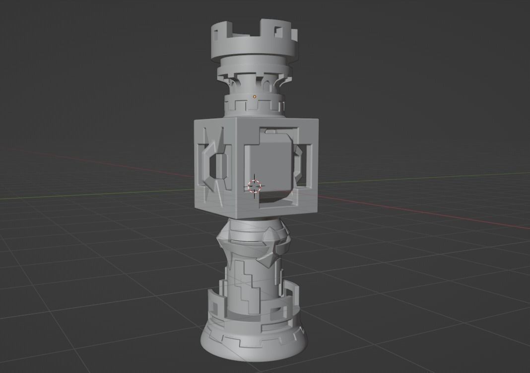 Gnosis of Zhongli Genshin Impact -- Geo Gnosis -- 3D Print Ready 3D print model_8